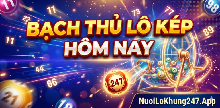 Bạch thủ lô kép hôm nay – Soi cầu cặp lô kép miền bắc miễn phí