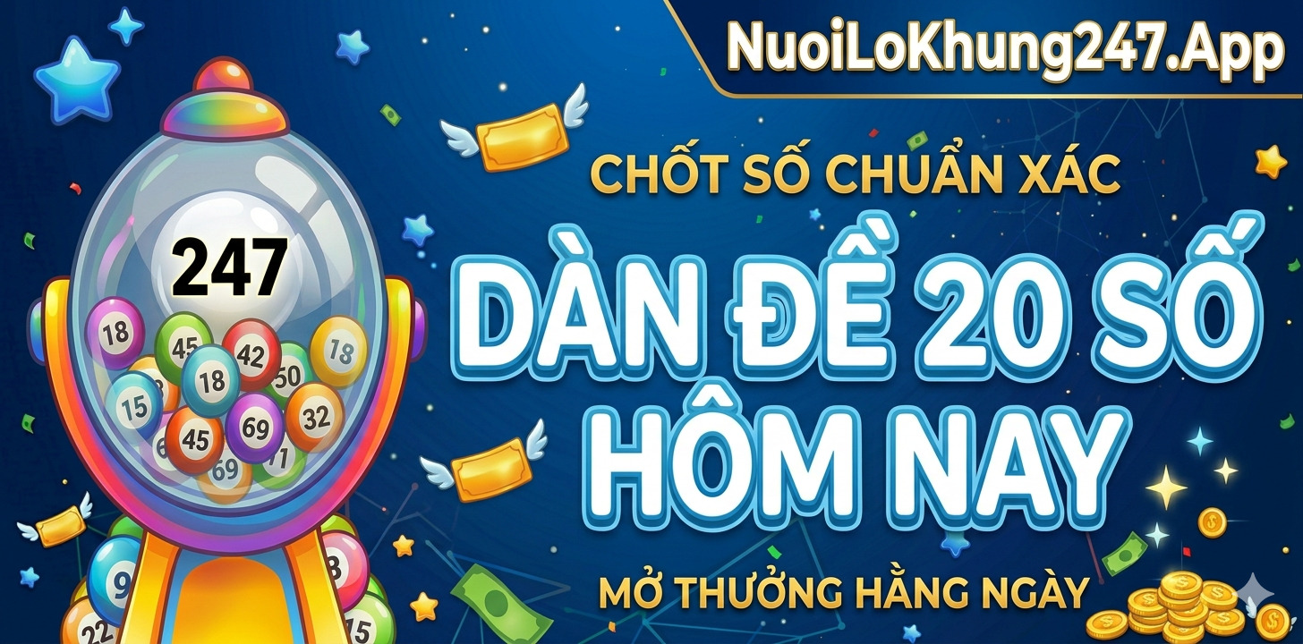 dàn đề 20 số hôm nay