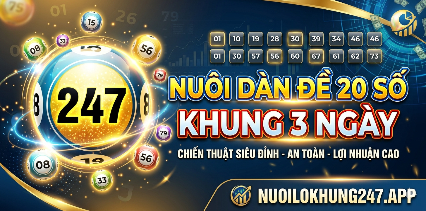 nuôi dàn đề 20 số khung 3 ngày