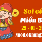 Soi cầu 247 dự đoán kết quả xsmb ngày 25/1/2022