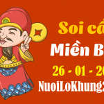 Soi cầu 247 dự đoán kết quả xsmb ngày 26/1/2022