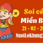 Soi cầu 247 dự đoán kết quả xổ số miền bắc ngày 21/2/2022