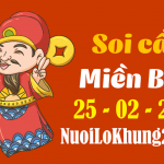 Soi cầu 247 dự đoán kết quả xổ số miền bắc ngày 25/2/2022