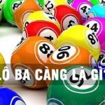 Lô 3 càng là gì? 1 điểm lô 3 càng ăn bao nhiêu tiền?