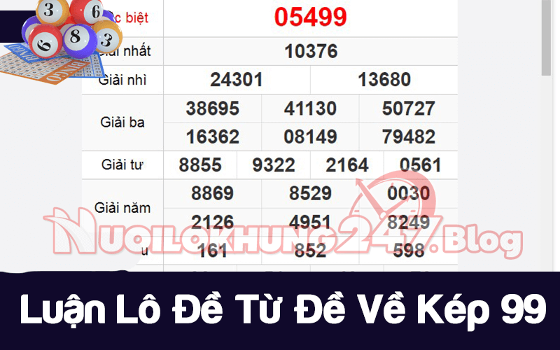 Hướng dẫn luận lô đề từ đề kép 99 chuẩn nhất