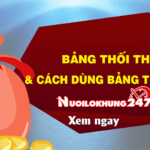 Bảng thối thân lô đề là gì? Hướng dẫn sử dụng bảng thối hồi số thân hiệu quả