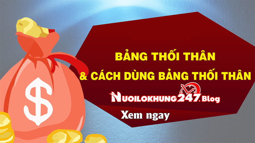 Tìm hiểu về bảng thối thân hồi số trong lô đề