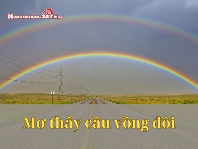 mơ thấy cầu vồng