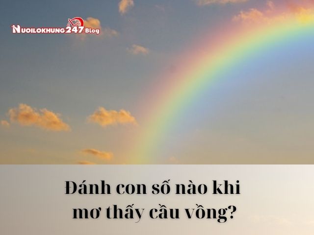 mơ thấy cầu vồng