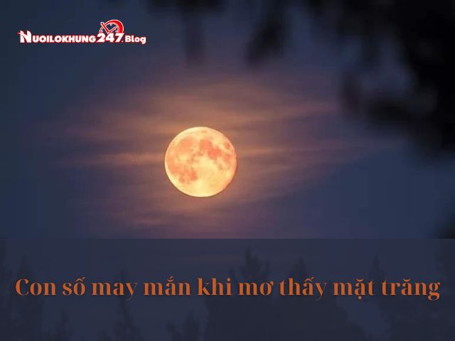 Mơ thấy mặt trăng